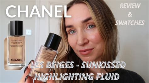 chanel sheer healthy glow highlighting fluid sunkissed|LES BEIGES Sheer healthy glow highlighting fluid Sunkissed.